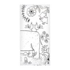 281.64-BUSTE PORTAPOSATE + TOVAGLIOLO COLOUR ME 'JUST IN TIME OPEN' COLOUR ME 90 + 10PE G/M2 11,2x22,5 CM BIANCO CELLULOSA (100 u.)