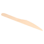 166.97-COLTELLO 'WOOD' MAKAN  16,4 CM NATURALE LEGNO (100 u.)
