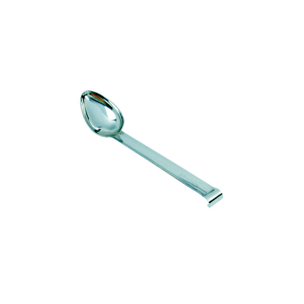 448.18-MESTOLO RETTO MONOBLOC   10,3x7x35 CM ARGENTO ACCIAIO INOX