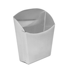 250.23-SCATOLINE PER FRITTI S 'ARTINOX'  9x5,1x12,1 CM ARGENTO ACCIAIO INOX