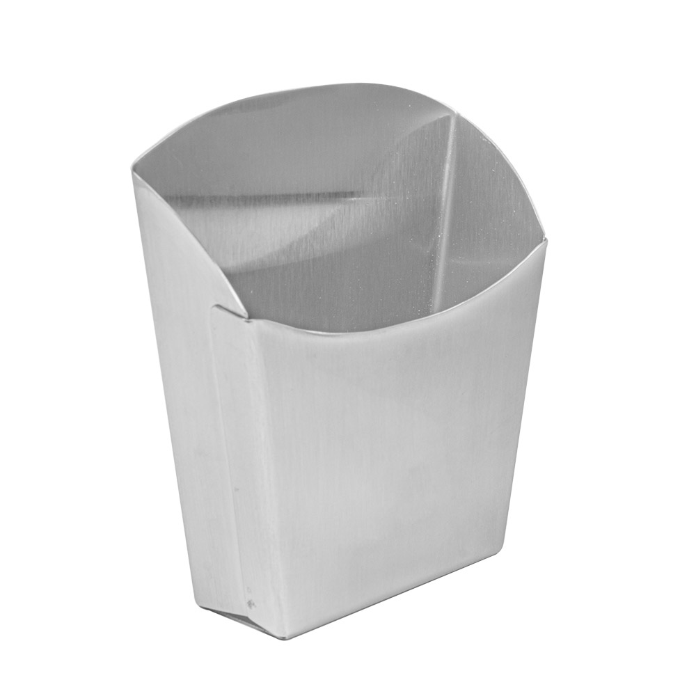 250.23-SCATOLINE PER FRITTI S 'ARTINOX'  9x5,1x12,1 CM ARGENTO ACCIAIO INOX