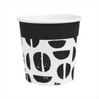 271.02-BICCHIERI BEVANDE CALDE 1 PARETE 'JAVA' 120 ML 230 + 18 PE G/M2 Ø6,2/4,5x6 CM BIANCO CARTONE (50 u.)