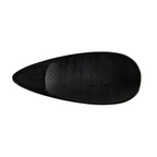 278.30-MINI PIATTI OVALI 'BAMBOO'  10x4x0,8 CM NERO BAMBÙ (12 u.)
