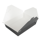 234.61-SCATOLE AMERICANE PER MICROONDE 'THEPACK' 1470 ML 19,6x14x4,5 CM NERO CARTONE NANO-MICRO + PP (50 u.)
