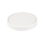 233.33-COPERCHIO TERRINA GELATI 240 ML 280 + 18 PE G/M2 Ø9,4 CM BIANCO CARTONE (50 u.)