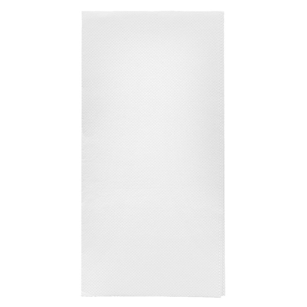 230.81-TOVAGLIOLI ECOLABEL P. 1/8 'DOUBLE POINT' 18 G/M2 40x40 CM BIANCO TISSUE (50 u.)
