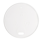 257.95-COPERCHIO PER BICCHIERI  310 G/M2 Ø 8 CM BIANCO CARTONE (50 u.)