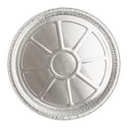 340.29-RECIPIENTI TORTE  947 ML Ø 24,8/21,8x2,1 CM ALLUMINIO (100 u.)