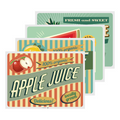 275.18-TOVAGLIETTE VINTAGE - JUICES 70 G/M2 31x43 CM QUATRICOMIA CELLULOSA (500 u.)