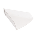 234.73-VASCHETTE TRIANGOLARE PIZZA 'THEPACK'  21x16,5x3,5 CM BIANCO CARTONE NANO-MICRO (200 u.)
