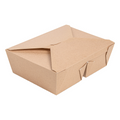 258.48-SCATOLE AMERICANE 2 SCOMPARTI 'THEPACK' 990 + 990 ML 19,6x14x6,2 CM NATURALE CARTONE NANO-MICRO + PP (50 u.)