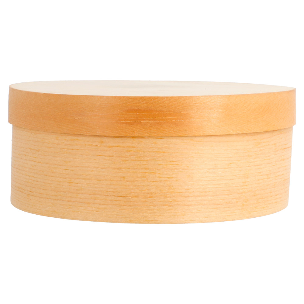 183.01-MINI SCATOLE CILINDRICHE TAPPO + CAPSULA 'WOOD' 500 ML Ø 13x5 CM NATURALE LEGNO (10 u.)