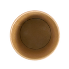 254.41-TERRINA PICCOLA 120 ML (4 oz) 210 + 18 PE G/M2 Ø6/4,5x6,5 CM MARRONE CARTONE (50 u.)