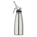 252.40-SIFONE PANNA 1 L Ø 9,5x26,5 CM ARGENTO ACCIAIO INOX