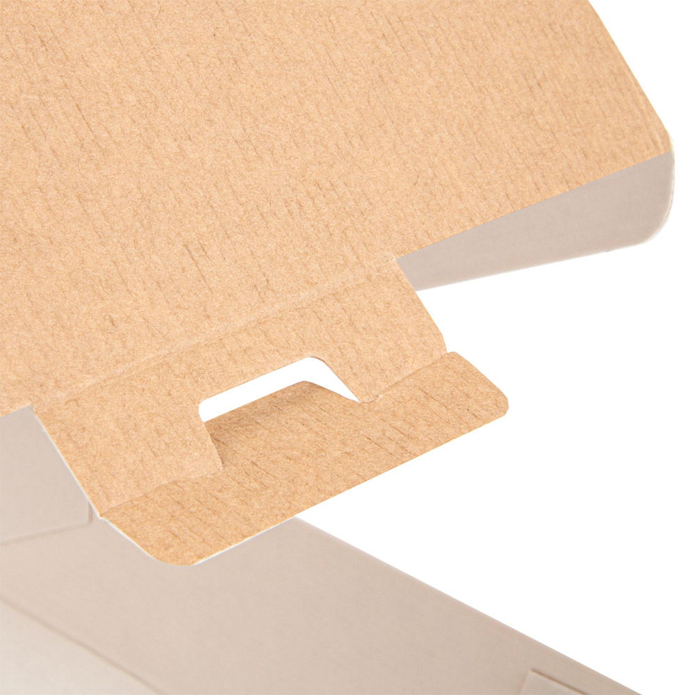 234.13-SCATOLE HAMBURGER 'THEPACK'  14,2x13,7x6,1 CM (L) NATURALE CARTONE NANO-MICRO (50 u.)