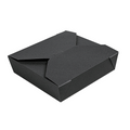 234.70-SCATOLE AMERICANE PER MICROONDE 'THEPACK' 2910 ML 21,7x21,7x6 CM NERO CARTONE NANO-MICRO + PP (50 u.)