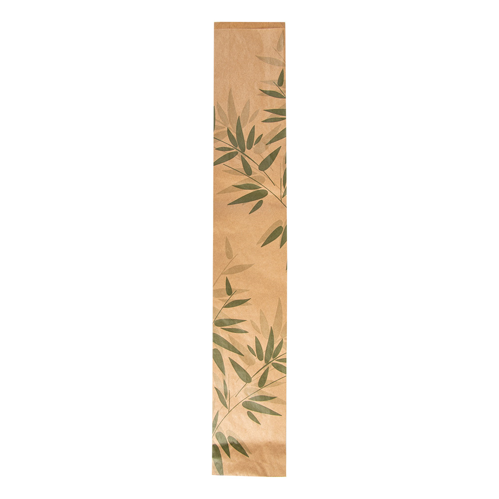 186.93-SACCHETTI PANETTERIA 'FEEL GREEN'  32 G/M2 9+4x54 CM NATURALE KRAFT (250 u.)