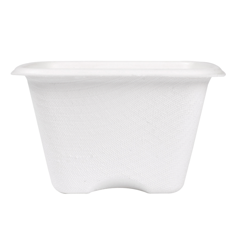 253.90-TERRINA PICCOLA 'BIONIC' 130 ML 7,7x7,7x4,6 CM BIANCO BAGASSA (50 u.)