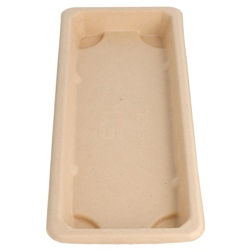 212.93-SCATOLE SUSHI 'BIONIC'  22x9x2 CM NATURALE BAGASSA (50 u.)