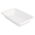 221.37-VASSOI 'BIONIC' 425 ML 18x12x3,5 CM BIANCO BAGASSA (50 u.)