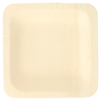 170.38-PIATTO QUADRATO 'WOOD'  11,5x11,5x1,5 CM NATURALE LEGNO (50 u.)