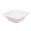 228.40-CIOTOLE QUADRATE BIONIC 700 ML 18x18x6 CM BIANCO BAGASSA (50 u.)
