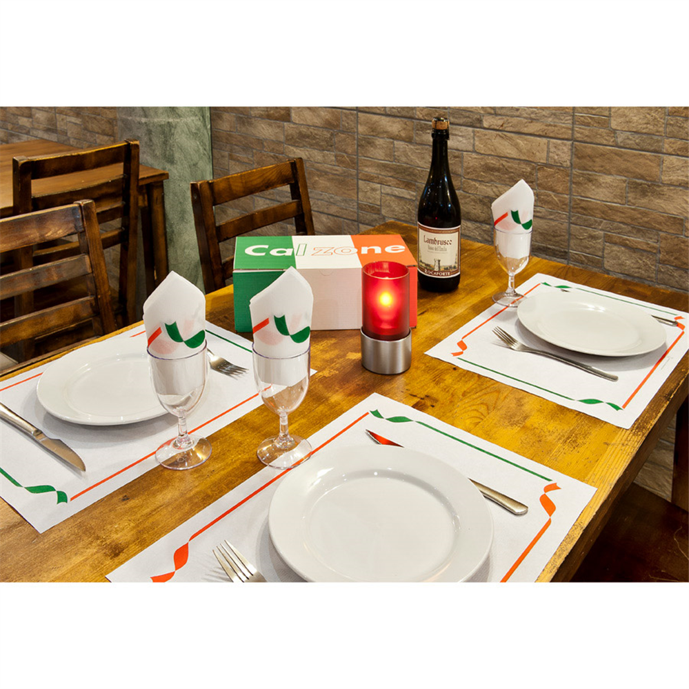 106.21-TOVAGLIETTE TRATTORIA 48 G/M2 31x43 CM BIANCO CELLULOSA (500 u.)