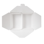 258.48-SCATOLE AMERICANE 2 SCOMPARTI 'THEPACK' 990 + 990 ML 19,6x14x6,2 CM NATURALE CARTONE NANO-MICRO + PP (50 u.)