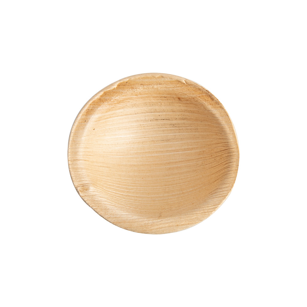230.60-CONTENITORE MEZZA SFERA 'ARECA'  Ø 6x2 CM NATURALE ARECA (25 u.)