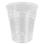 223.99-BICCHIERI COMPOSTABILI 200 ML Ø 7,85x8 CM TRASPARENTE PLA (50 u.)