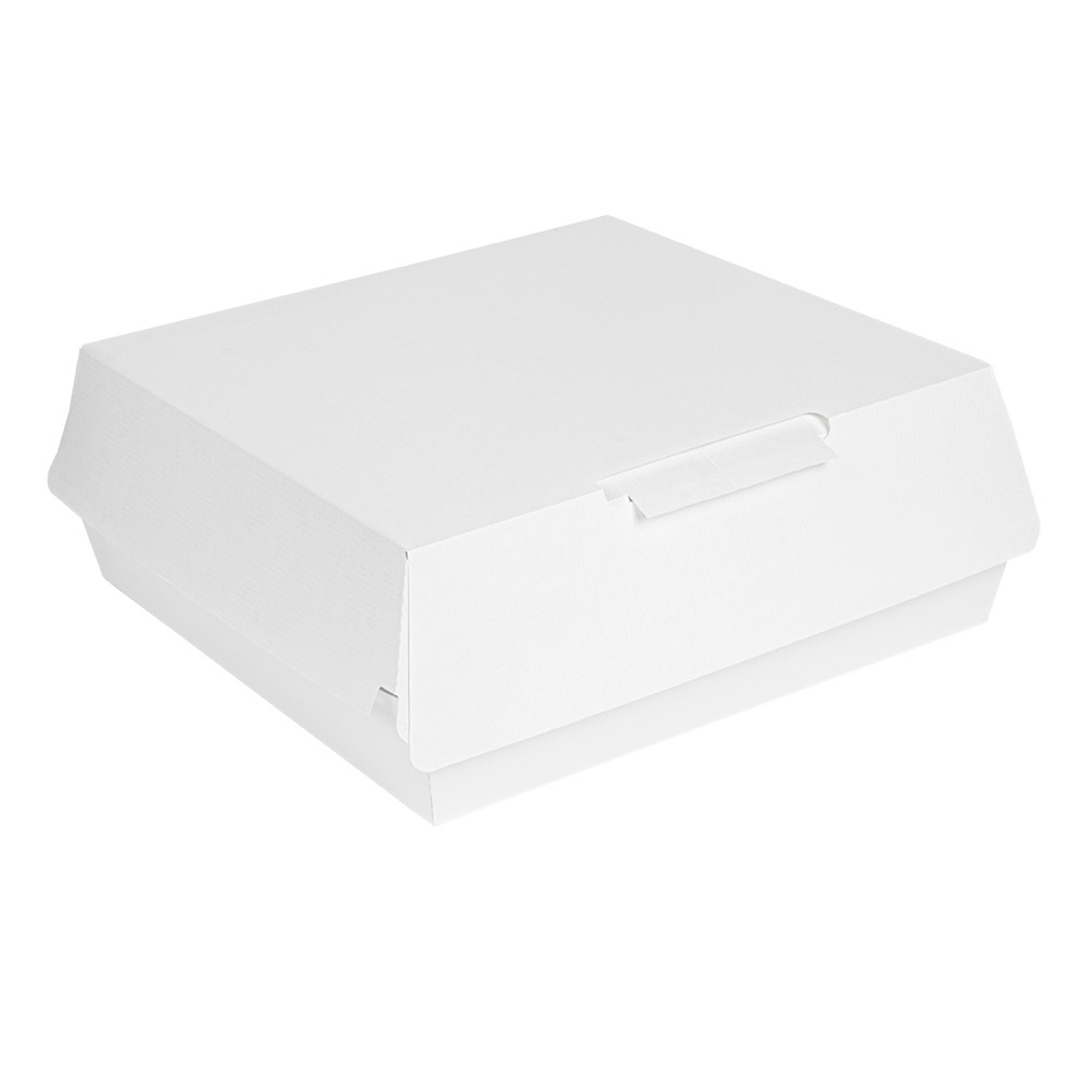 234.35-SCATOLE "LARGE LUNCH BOX" THEPACK  23,5x24x8,7 CM BIANCO CARTONE NANO-MICRO (50 u.)