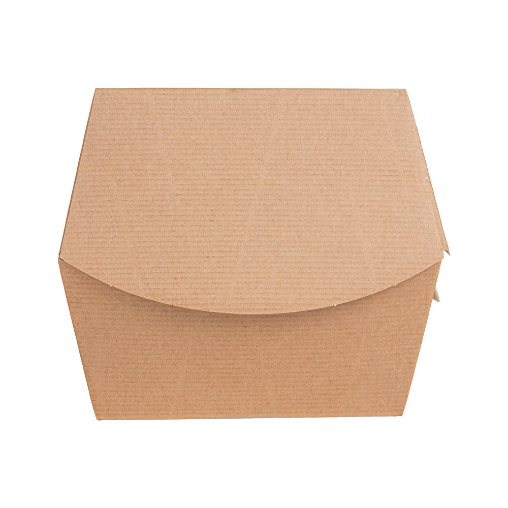 277.81-SCATOLE HAMBURGER 'THEPACK'  14,4x14x11,5 CM (XL TALLER) NATURALE CARTONE NANO-MICRO (50 u.)