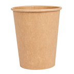 233.00-BICCHIERI BEVANDE CALDE 1 PARETE  240 ML - 8 oz 280 + 18 PE G/M2 Ø8/5,6x9,2 CM MARRONE CARTONE (50 u.)