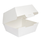 234.10-SCATOLE HAMBURGER 'THEPACK'  13x12,5x9 CM (M) BIANCO CARTONE NANO-MICRO (50 u.)