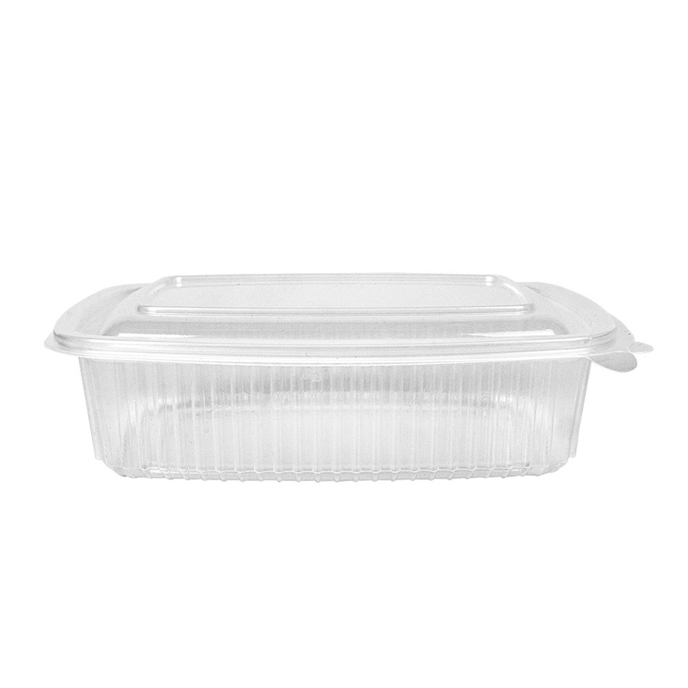 262.58-RECIPIENTI CON COPERCHIO 750 ML 18,7x14,4x5,2 CM TRASPARENTE PP (50 u.)