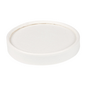 233.31-COPERCHIO TERRINA GELATI 180 ML 280 + 18 PE G/M2 Ø8,7 CM BIANCO CARTONE (50 u.)