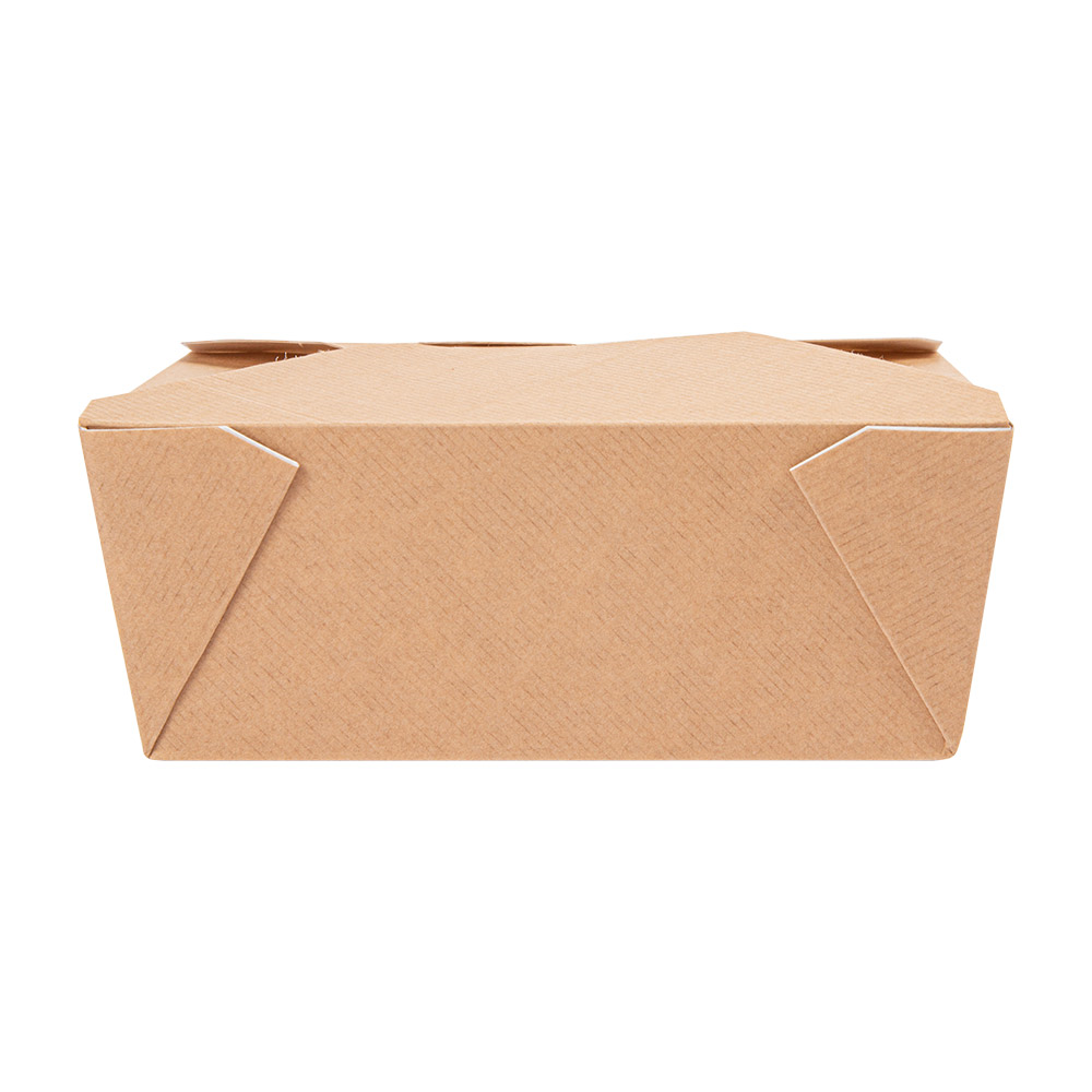 234.57-SCATOLE AMERICANE PER MICROONDE 'THEPACK' 1350 ML 15,2x12,1x6,5 CM NATURALE CARTONE NANO-MICRO + PP (50 u.)