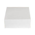 201.58-SCATOLE PER PASTICCERIA SENZA FINESTRA 'THEPACK'  18x18x7,5 CM BIANCO CARTONE NANO-MICRO (50 u.)