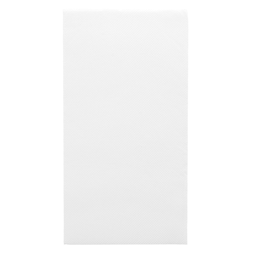 230.80-TOVAGLIOLI ECOLABEL P. 1/6 'DOUBLE POINT'  18 G/M2 30x40 CM BIANCO TISSUE (50 u.)