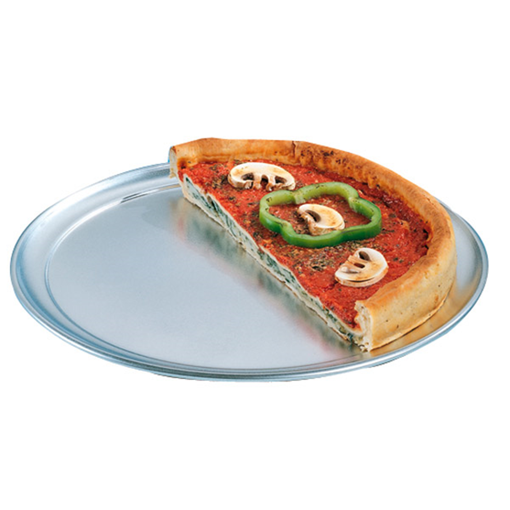 147.91-PIATTO PIANO PIZZA  Ø 40,5 CM ARGENTO ALLUMINIO