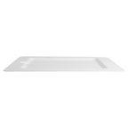 212.73-PIATTI QUADRATI 'BIONIC'  20x20x1 CM BIANCO BAGASSA (50 u.)