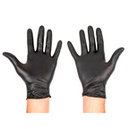 225.46-GUANTI  SIZE: L NERO NITRILE (100 u.)