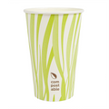 271.11-BICCHIERI BEVANDE FREDDE E CALDE 1 PARETE 'COMPOSTABLE GRASS' 480 ML - 16 oz 300 G/M2 Ø9/6x13,2 CM BIANCO CARTONE (50 u.)