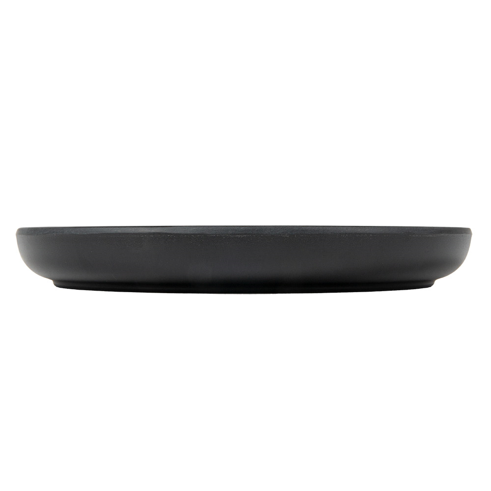 262.14-PIATTI PIANI ASAMI WARE  Ø 16x2 CM NERO MELAMINA (1 u.)