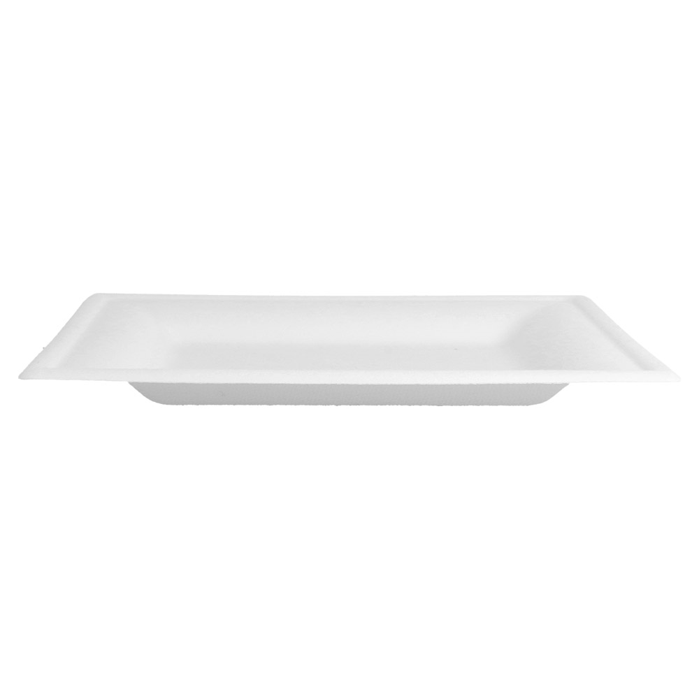 179.19-PIATTI QUADRATI 'BIONIC'  16x16x1 CM BIANCO BAGASSA (50 u.)