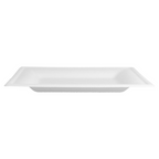 179.19-PIATTI QUADRATI 'BIONIC'  16x16x1 CM BIANCO BAGASSA (50 u.)