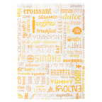 229.15-SACCHETTI CROISSANT ORANGE PAROLE 33 G/M2 19+8x26 CM BIANCO CELLULOSA (500 u.)