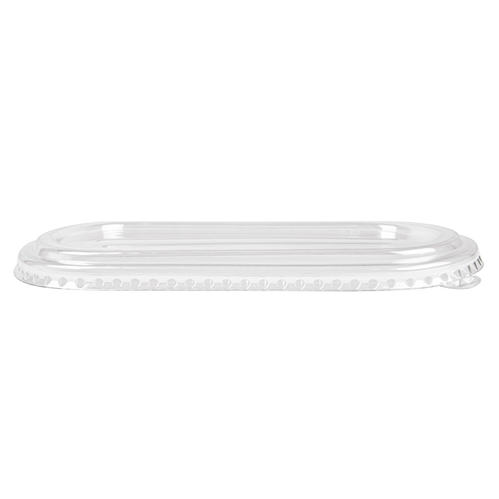 320.57-COPERCHI PER CODICI 320.52/53  850 ML 23,6x13,5x1,3 CM TRASPARENTE PET (50 u.)