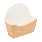 252.58-SCATOLINA BAGEL SCOOP 'THEPACK'  12x4,5x12 CM MARRONE CARTONE NANO-MICRO (100 u.)