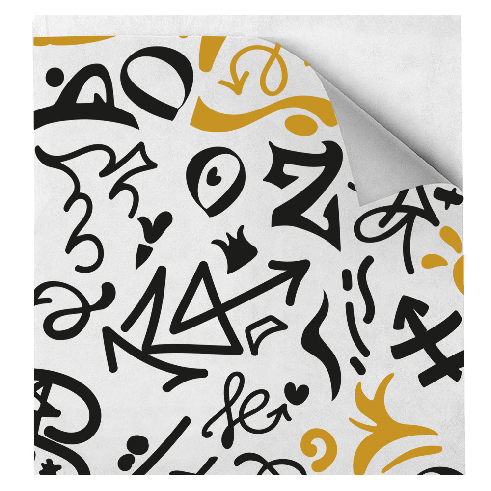 275.74-CARTA ANTIGRASSO APERTO 2 LATI 'PFAS FREE' GRAFFITI 35 G/M2 16x16,5 CM BIANCO PERGAMANA ANTIGRASSI (500 u.)